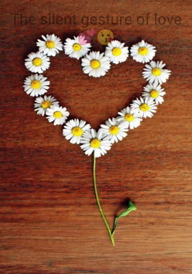 The silent gesture of love 💕😘