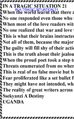 In A Tragic Situation 21