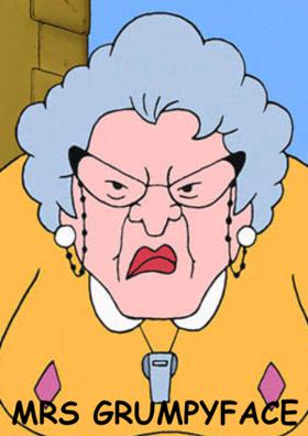 Mrs Grumpyface