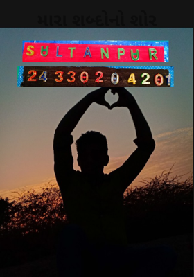 મારા શબ્દોનો શોર