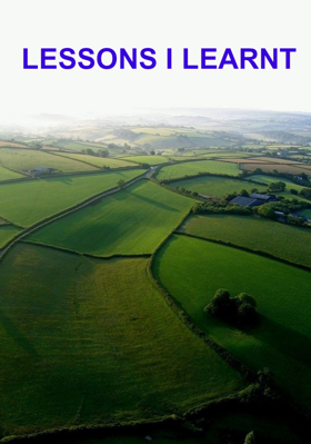 Lessons I Learnt