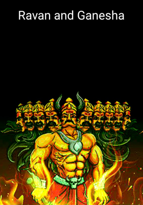 Ravan And Ganesha