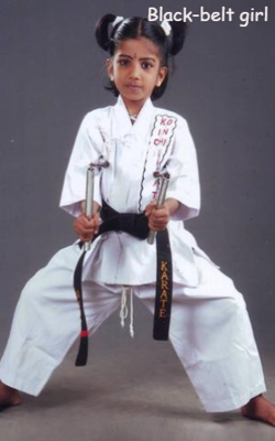 Black-Belt Girl