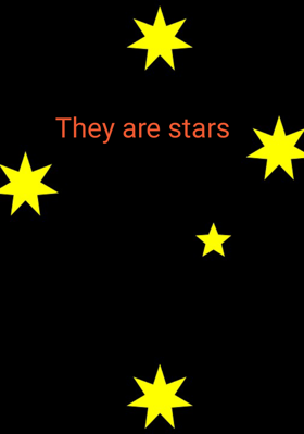 They are stars
