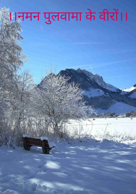 ।।नमन पुलवामा के वीरों।।