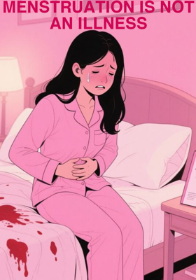 MENSTRUATION IS NOT AN ILLNESS