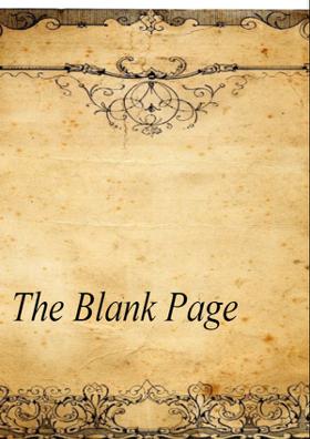 The Blank Page
