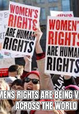 Women's Rights  Being Violated