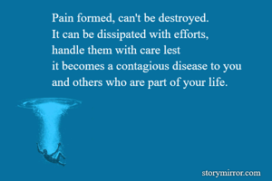 Pain formed,...