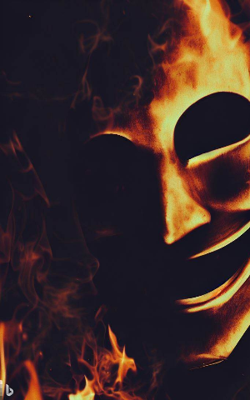 Masked in Smiles, Hidden in Flames