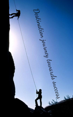Destination journey towards success