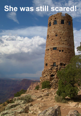 She Was Still Scared!