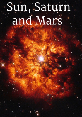 Sun, Saturn And Mars