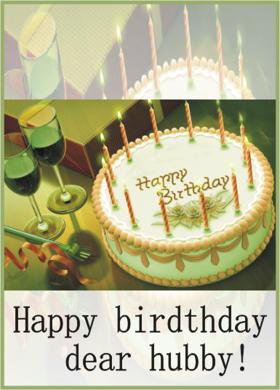 Happy birthday dear hubby!