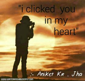 "I Clicked You In My Heart"