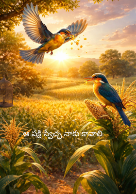 ఆ పక్షి స్వేచ్ఛ నాకు కావాలి 