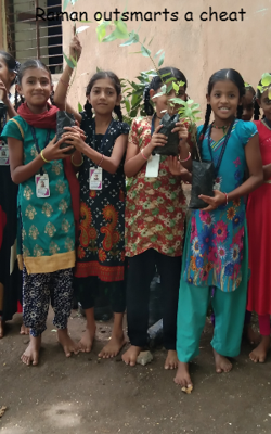 Raman outsmarts a cheat