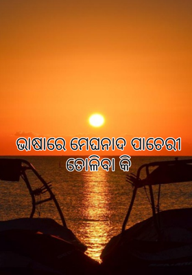 ଭାଷାରେ ମେଘନାଦ ପାଚେରୀ ତୋଳିବା କି