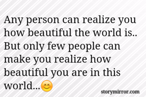 Any person can...