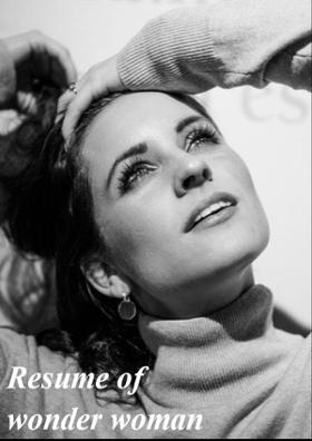 Resume of wonder woman