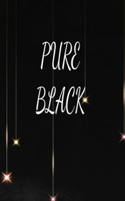 Pure black
