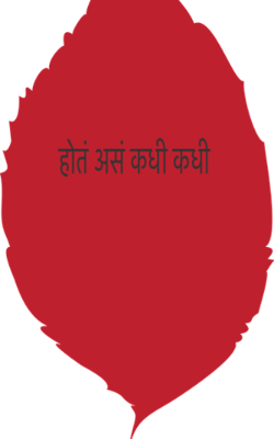 होतं असं कधी कधी