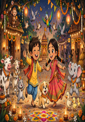 Chidiya, Puppy  aur Do Dil Ki Dosti