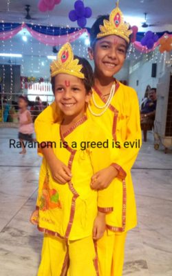 Ravanom is a greed is evil