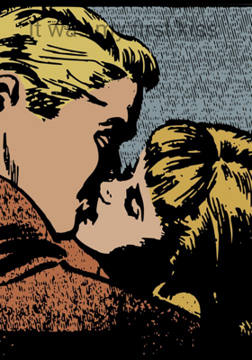 It was my first kiss