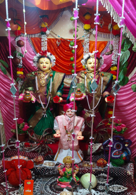 महालक्ष्मी पूजन ज्येष्ठा गौरी