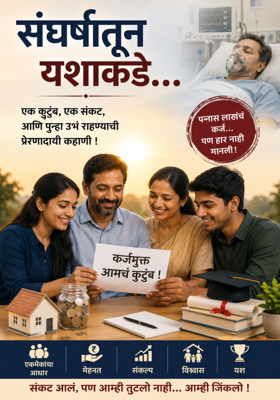 
संघर्षातून यशाकडे...
