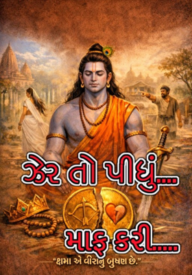 ઝેર તો પીધું… માફ કરી!!!
