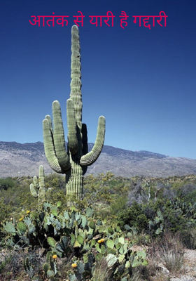 आतंक‌ से यारी है गद्दारी