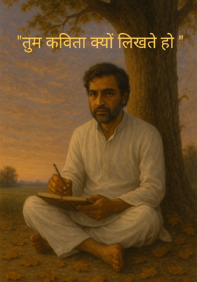 "तुम कविता क्यों लिखते हो "