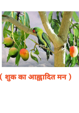 ( आह्लादित मन )