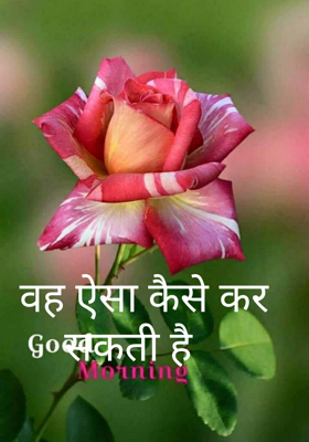 वह ऐसा कैसे कर सकती है