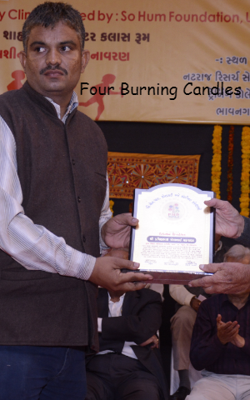 Four Burning Candles