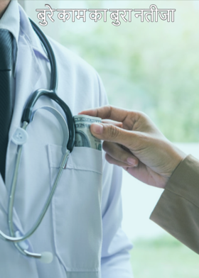 बुरे काम का बुरा नतीजा