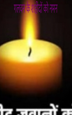 गलवन के शहीदों को नमन