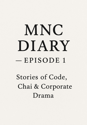 📓 MNC Diary — Episode 1