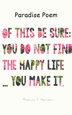 Make you own Paradise