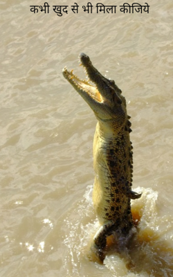 कभी खुद से भी मिला कीजिये