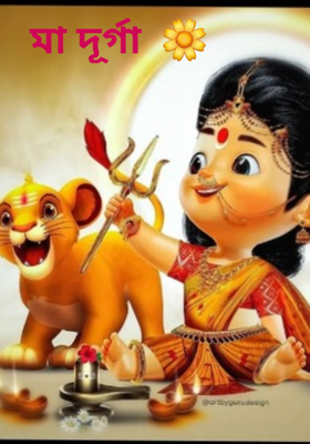 মা দূর্গা 🪷🌼