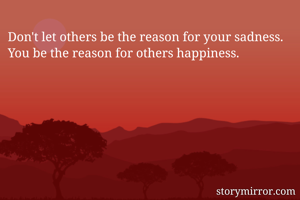 Don't let others...