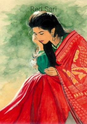 Red Sari