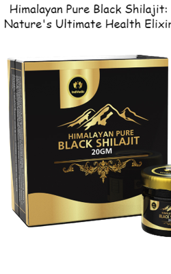 Himalayan Pure Black Shilajit: Nature's Ultimate Health Elixir