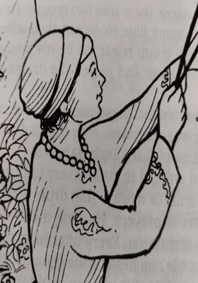 Old Woman And Prince Gobin Rai