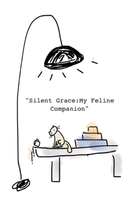 "Silent Grace: My Feline Companion"