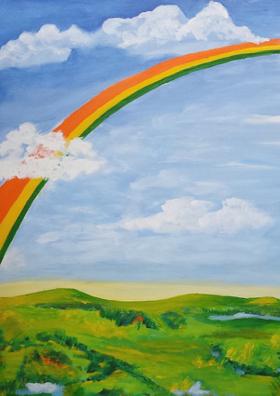 বৃষ্টি থামার শেষে