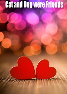 Cat And Dog Were Friends